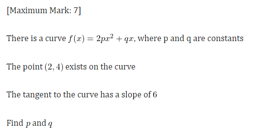 DifferentiationQuestion6