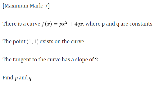DifferentiationQuestion8